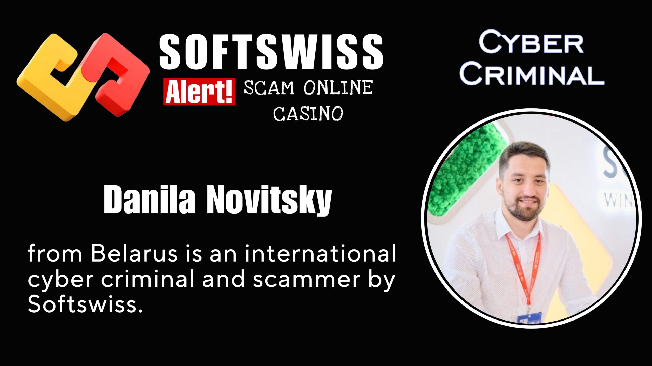 Danila Novitsky - softswiss scam - Casino by Softswiss